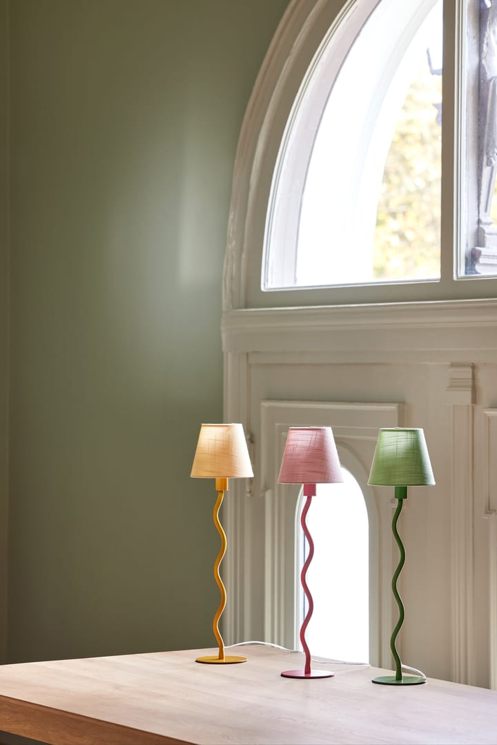 Base de lámpara de mesa Twist 50 , Rosa Globen Lighting