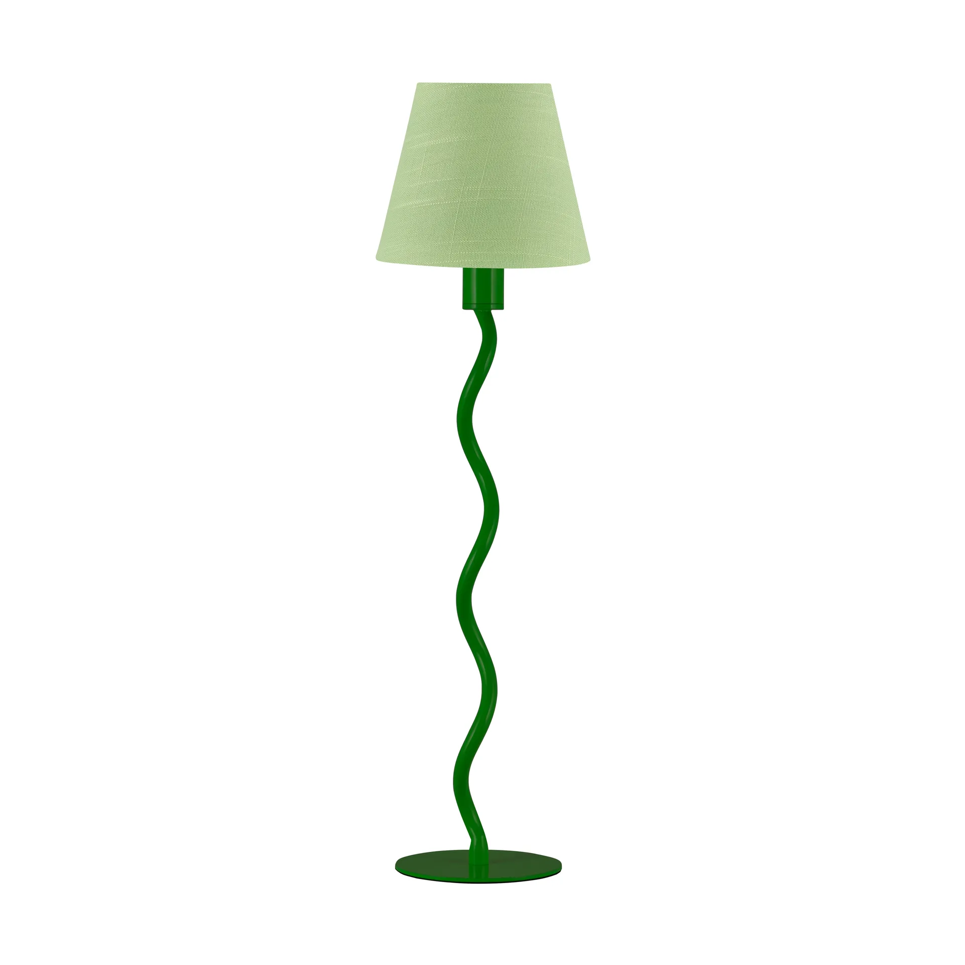 Base de lámpara de mesa Twist 50 , Verde Globen Lighting