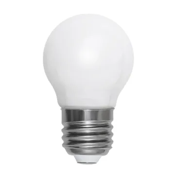 Bombilla E27 LED filamento opalina 45 mm - 5W - Globen Lighting