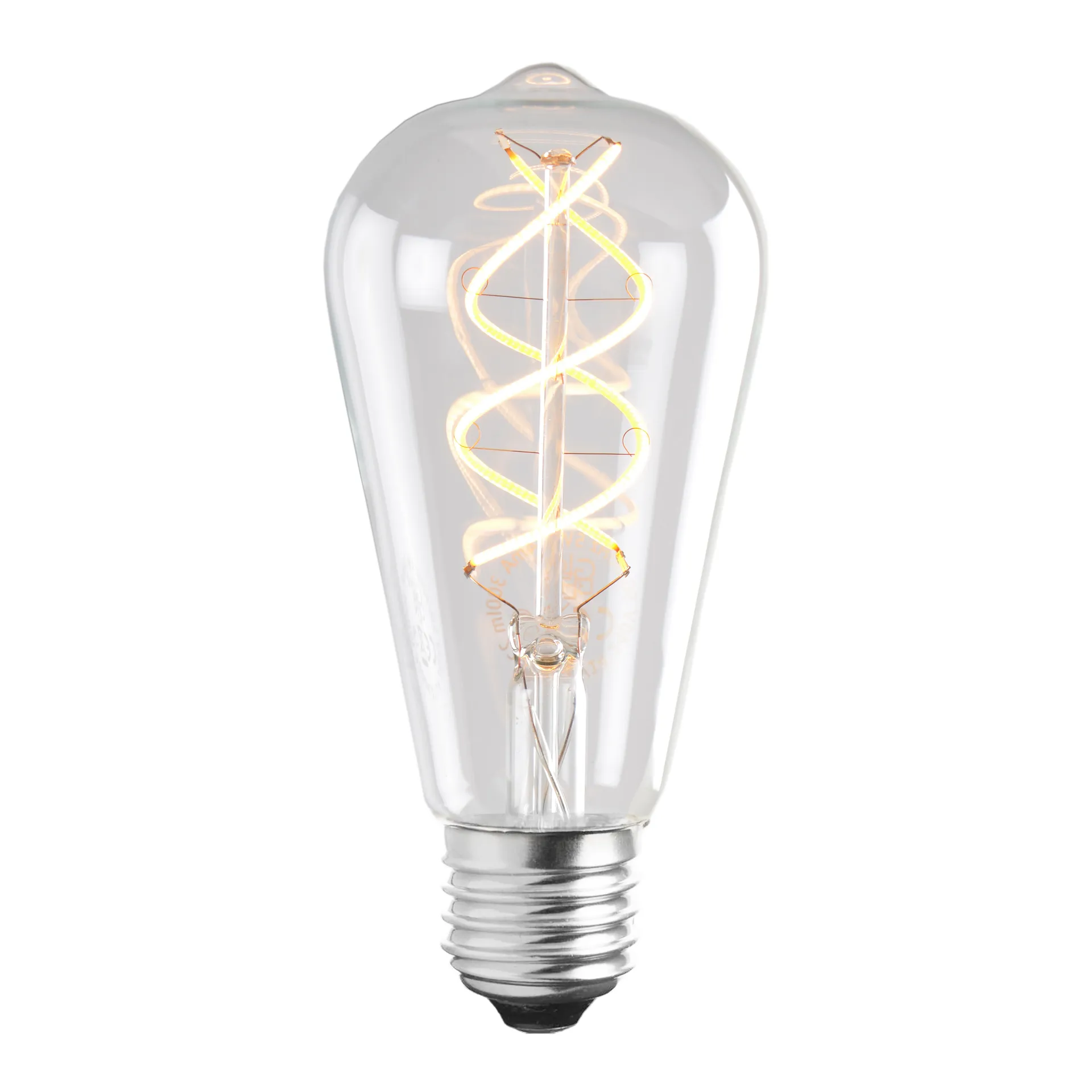Bombilla E27 LED Globen soft filament, 6,4 cm Globen Lighting