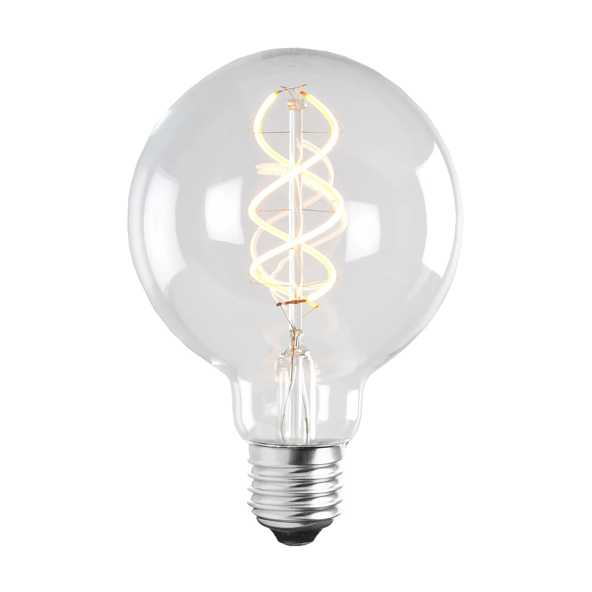 Bombilla E27 LED Globen soft filament, 9,5 cm Globen Lighting