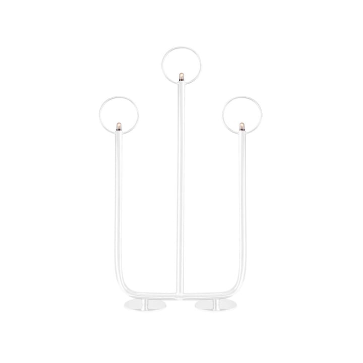 Candelabro de Adviento Natale 3 - Blanco - Globen Lighting