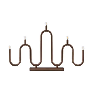 Candelabro de Adviento Noel 5 - Bronce - Globen Lighting