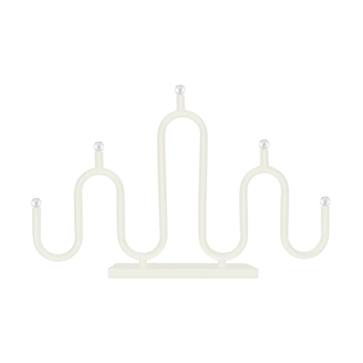 Candelabro de Adviento Noel 5 - Marfil blanco - Globen Lighting