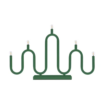 Candelabro de Adviento Noel 5 - Verde - Globen Lighting