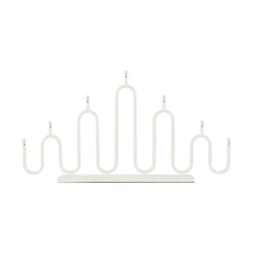 Candelabro de Adviento Noel 7 - Marfil blanco - Globen Lighting