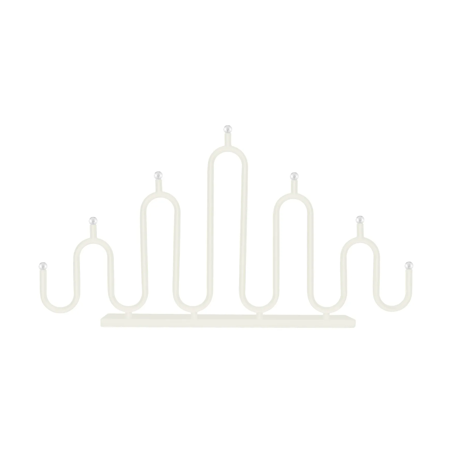 Candelabro de Adviento Noel 7, Marfil blanco Globen Lighting