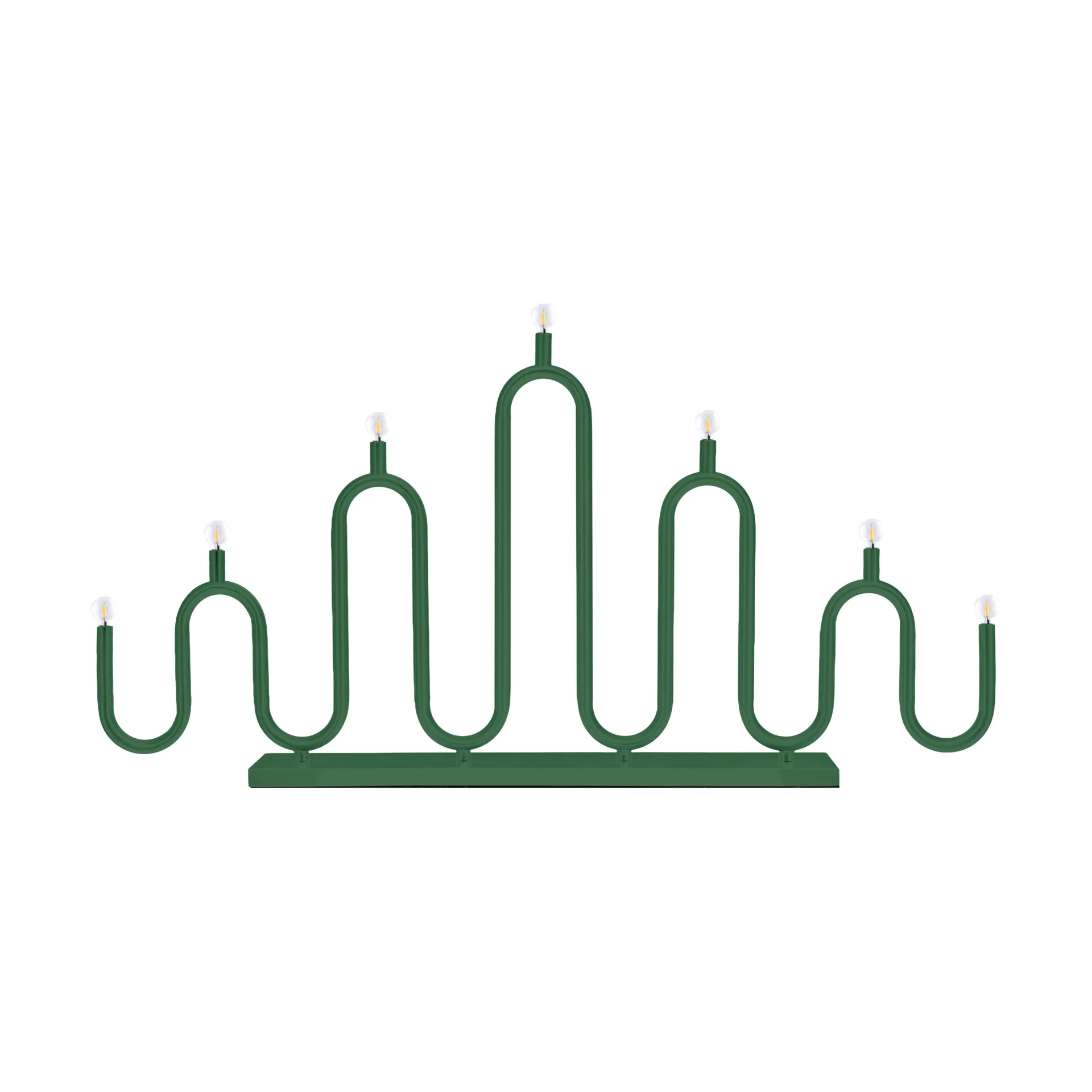 Candelabro de Adviento Noel 7, Verde Globen Lighting