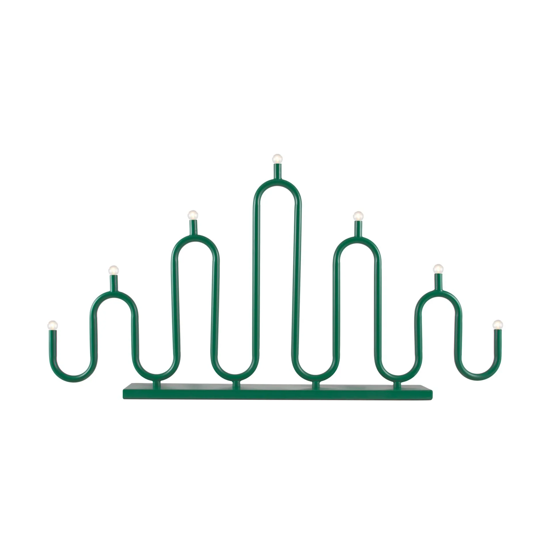 Candelabro de Adviento Noel 7, Verde Globen Lighting