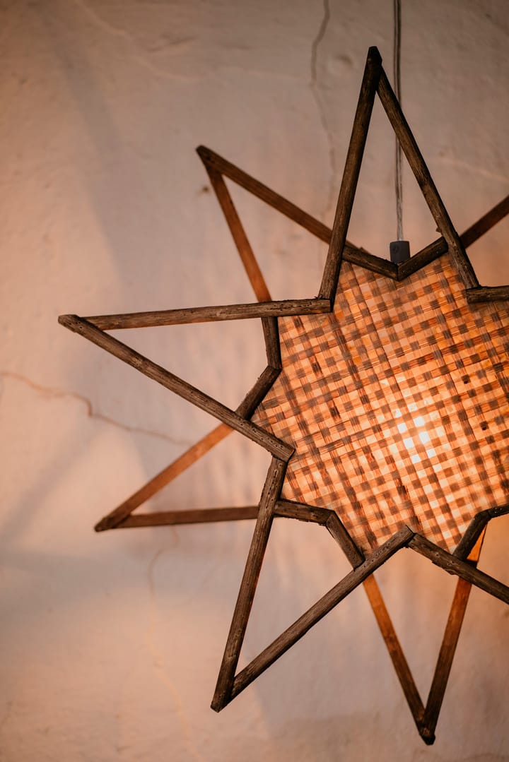 Estrella de Adviento Karin Ø45 cm, marrón Globen Lighting