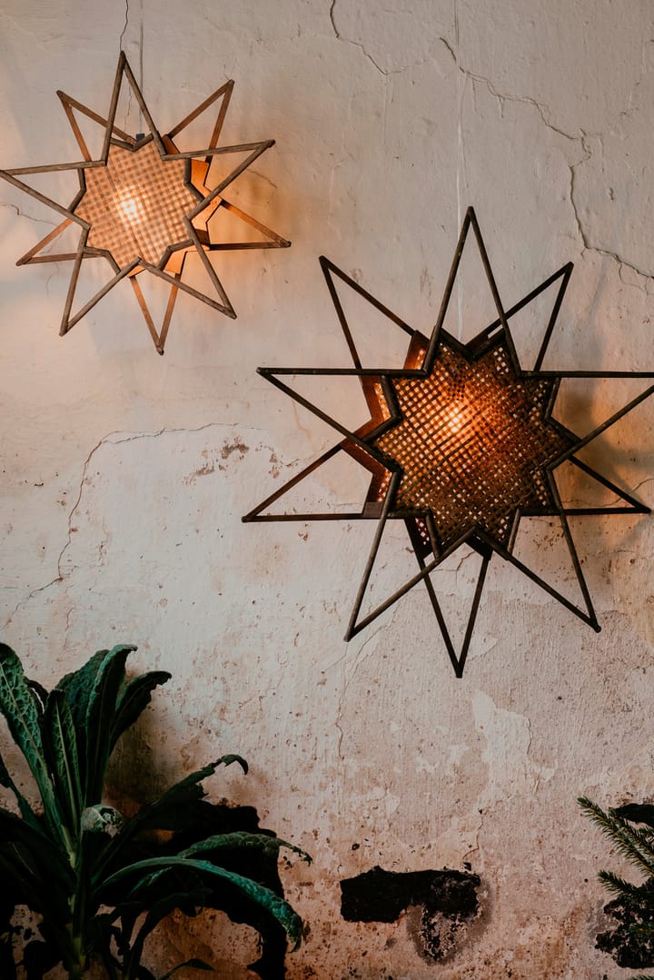 Estrella de Adviento Karin Ø45 cm, marrón Globen Lighting