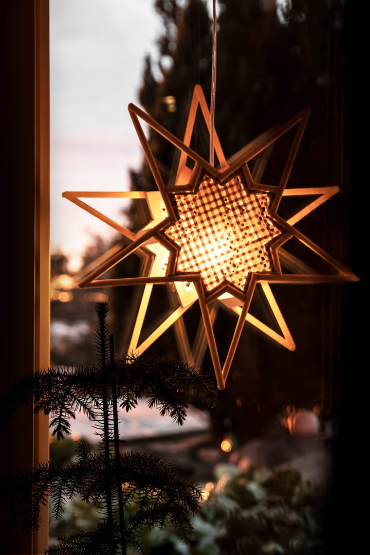 Estrella de Adviento Karin Ø45 cm, Natur Globen Lighting