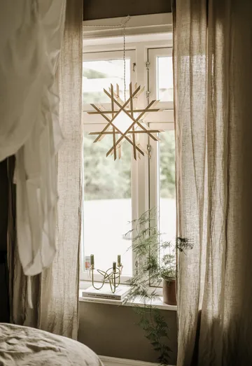 Estrella de Navidad Lea 45 - Natural - Globen Lighting