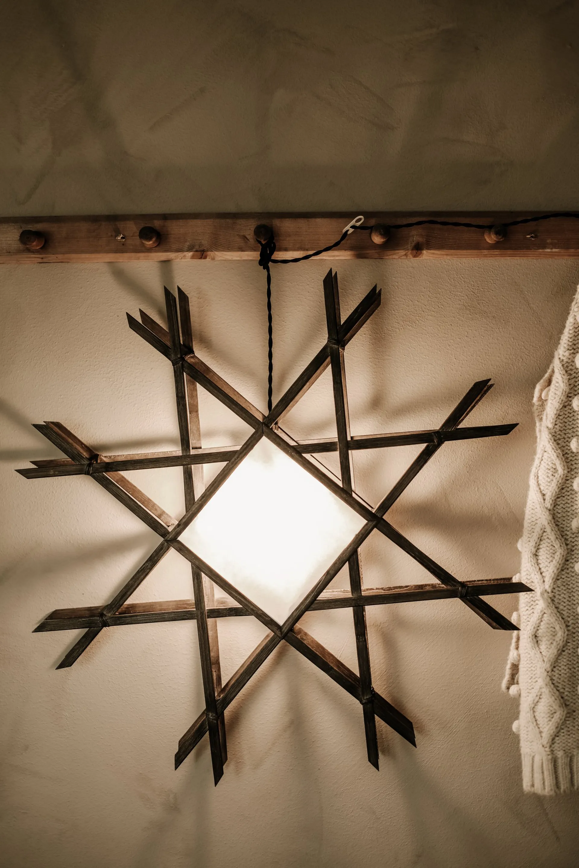 Estrella de Navidad Lea 70, Marrón Globen Lighting