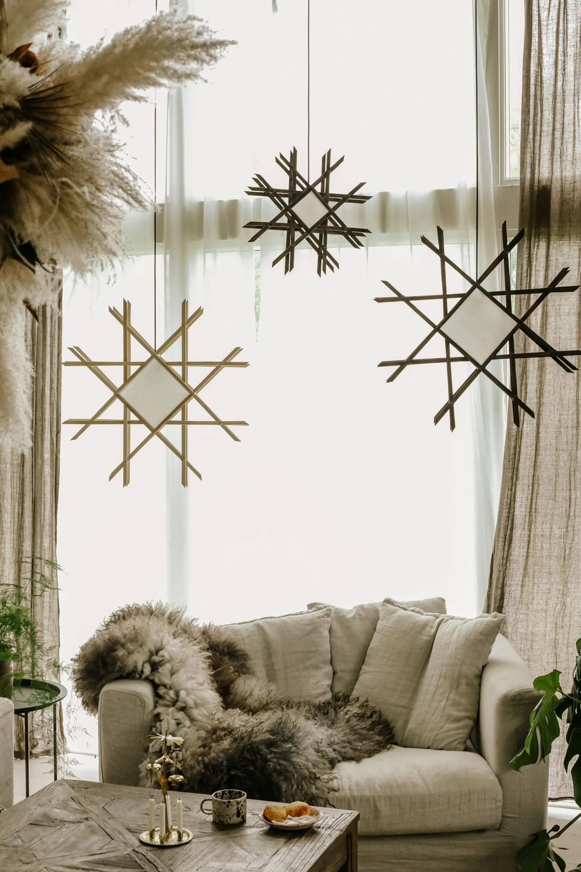 Estrella de Navidad Lea 70, Marrón Globen Lighting