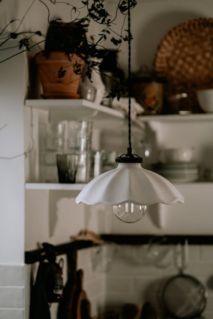 Lámpara colgante Alva Ø30 cm, blanco Globen Lighting