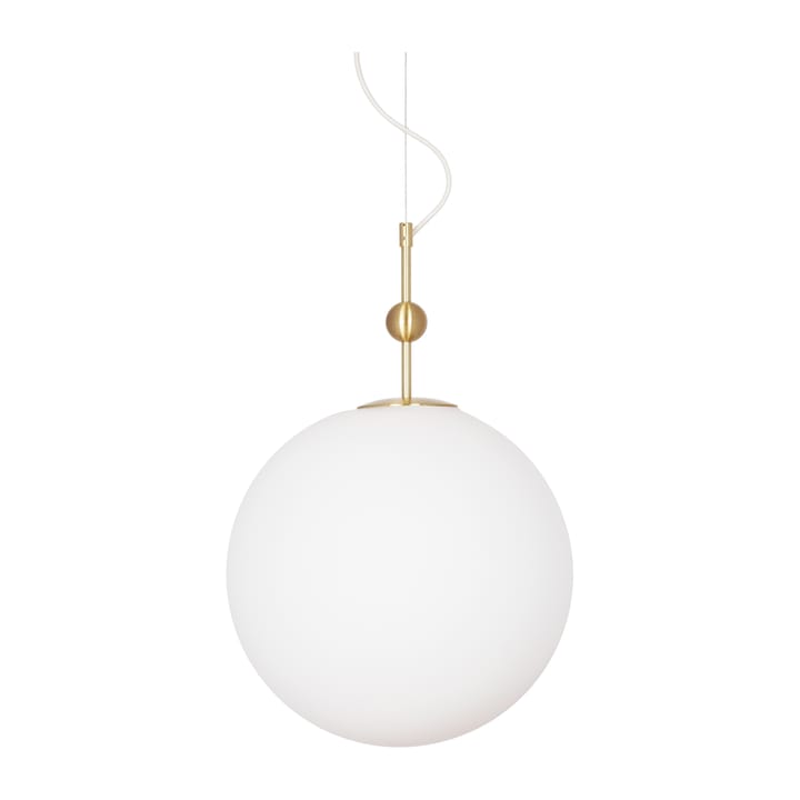Lámpara colgante Astrid Ø40 cm, Latón cepillado-blanco Globen Lighting