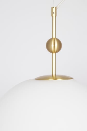 Lámpara colgante Astrid Ø40 cm - Latón cepillado-blanco - Globen Lighting