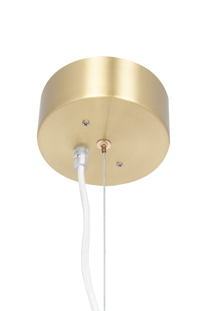 Lámpara colgante Astrid Ø50 cm, Latón cepillado-blanco Globen Lighting