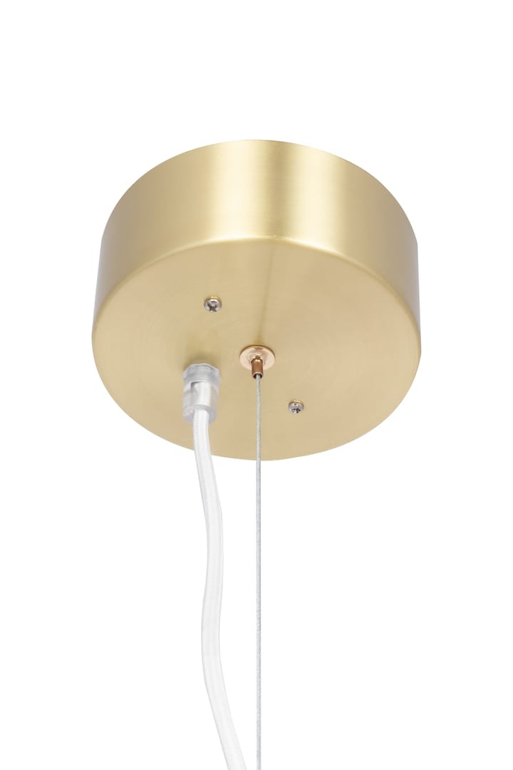 Lámpara colgante Astrid Ø50 cm - Latón cepillado-blanco - Globen Lighting