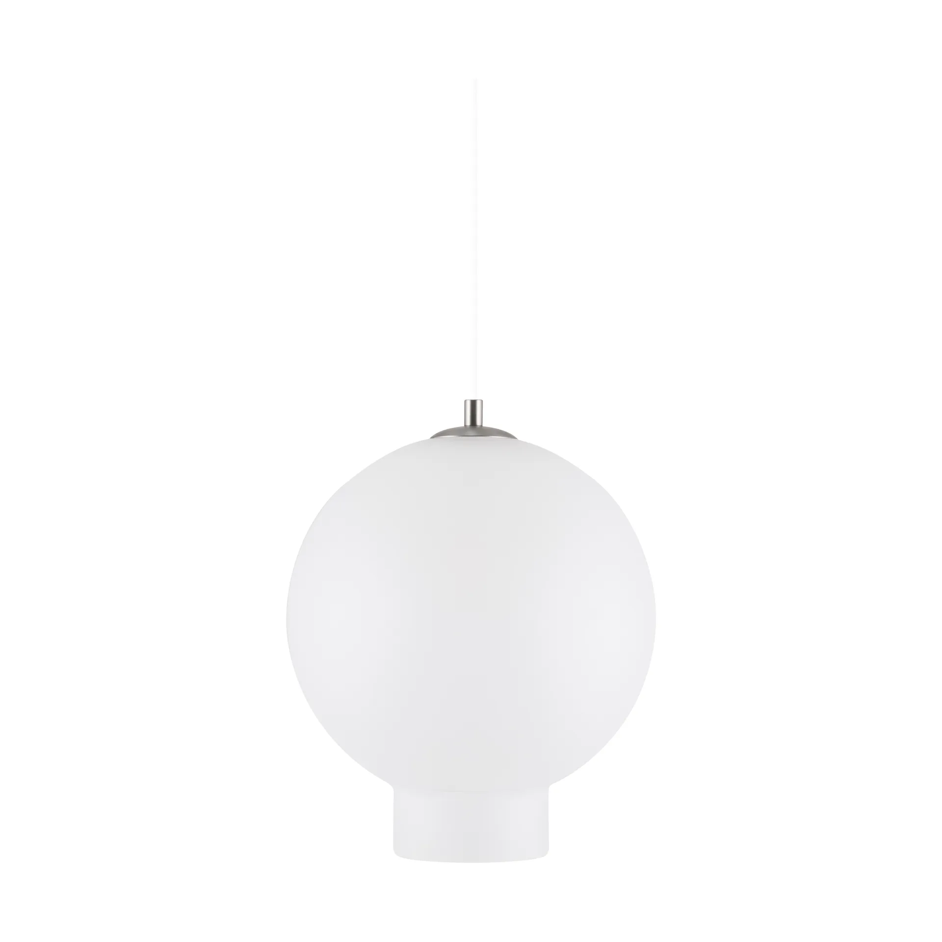 Lámpara colgante Bams 25, Blanco escarchado Globen Lighting