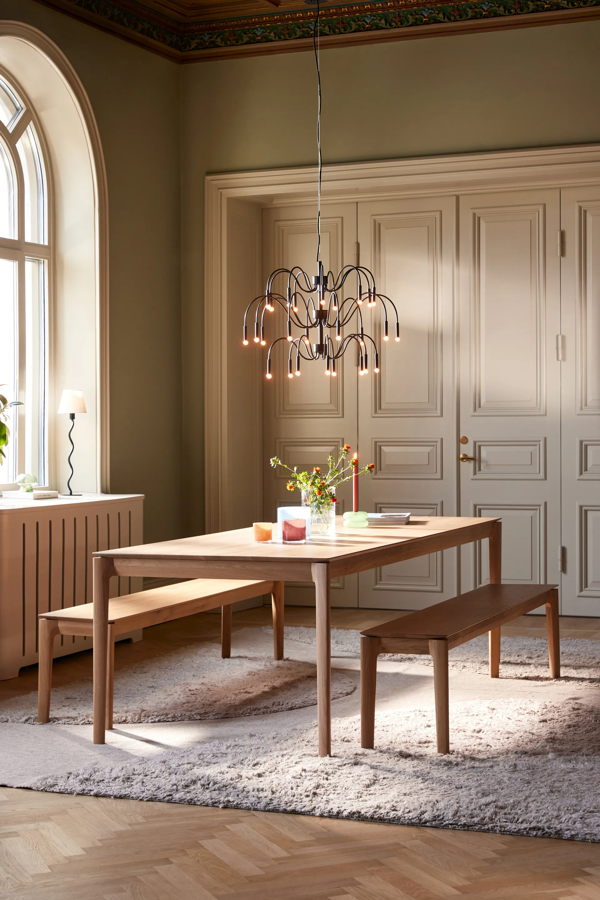 Lámpara colgante Ben 70, Negro Globen Lighting