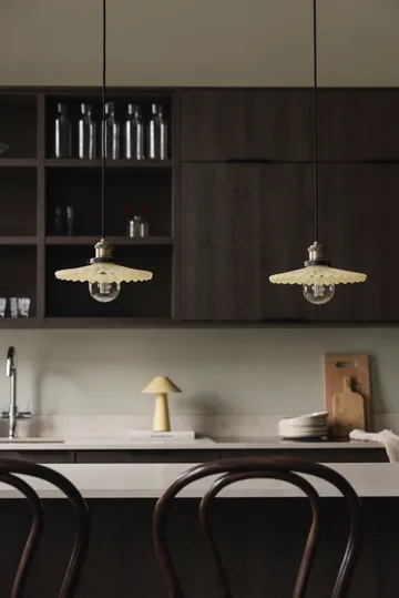 Lámpara colgante Cobbler Ø25 cm - Crema - Globen Lighting