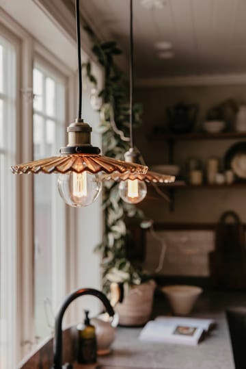 Lámpara colgante Cobbler Ø25 cm - Marrón - Globen Lighting