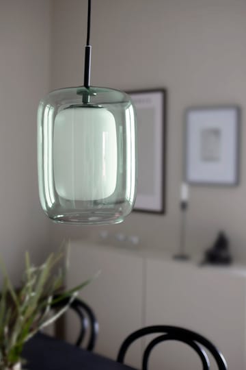 Lámpara colgante Cuboza Ø20 cm - verde-blanco - Globen Lighting