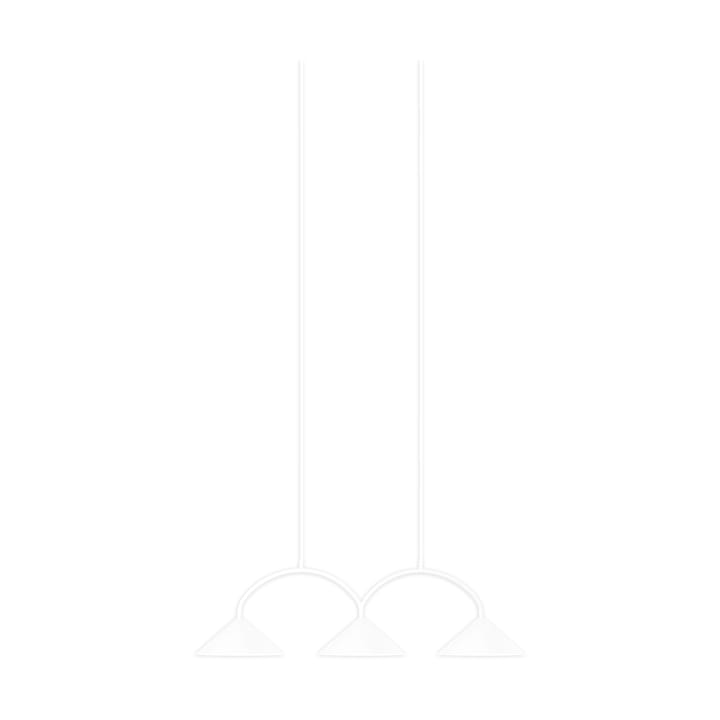 Lámpara colgante Curve 3 - Blanco - Globen Lighting