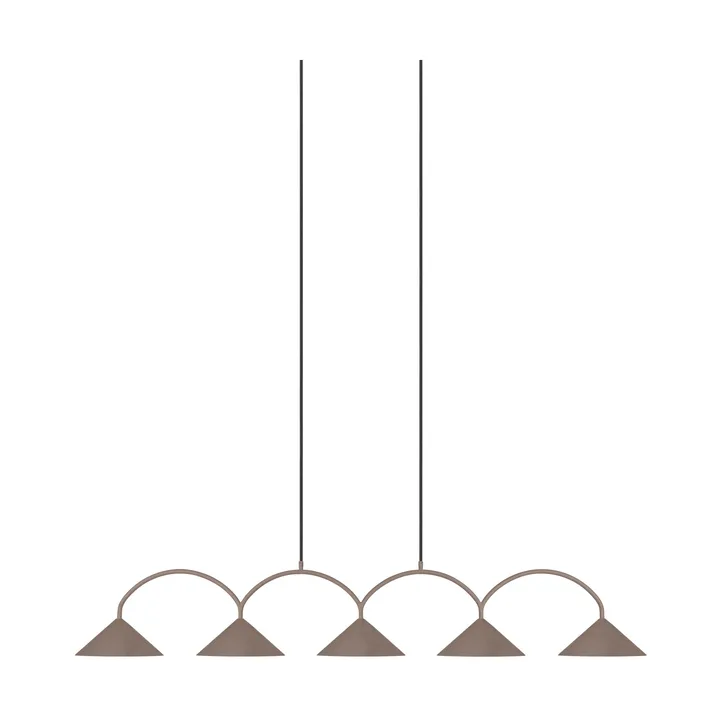 Lámpara colgante Curve 5 - Moca - Globen Lighting