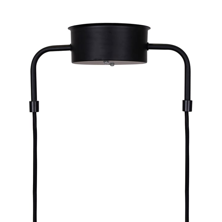 Lámpara colgante Disc 3, negro Globen Lighting