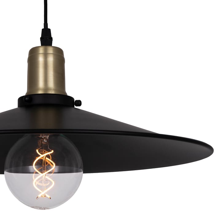 Lámpara colgante Disc, negro Globen Lighting