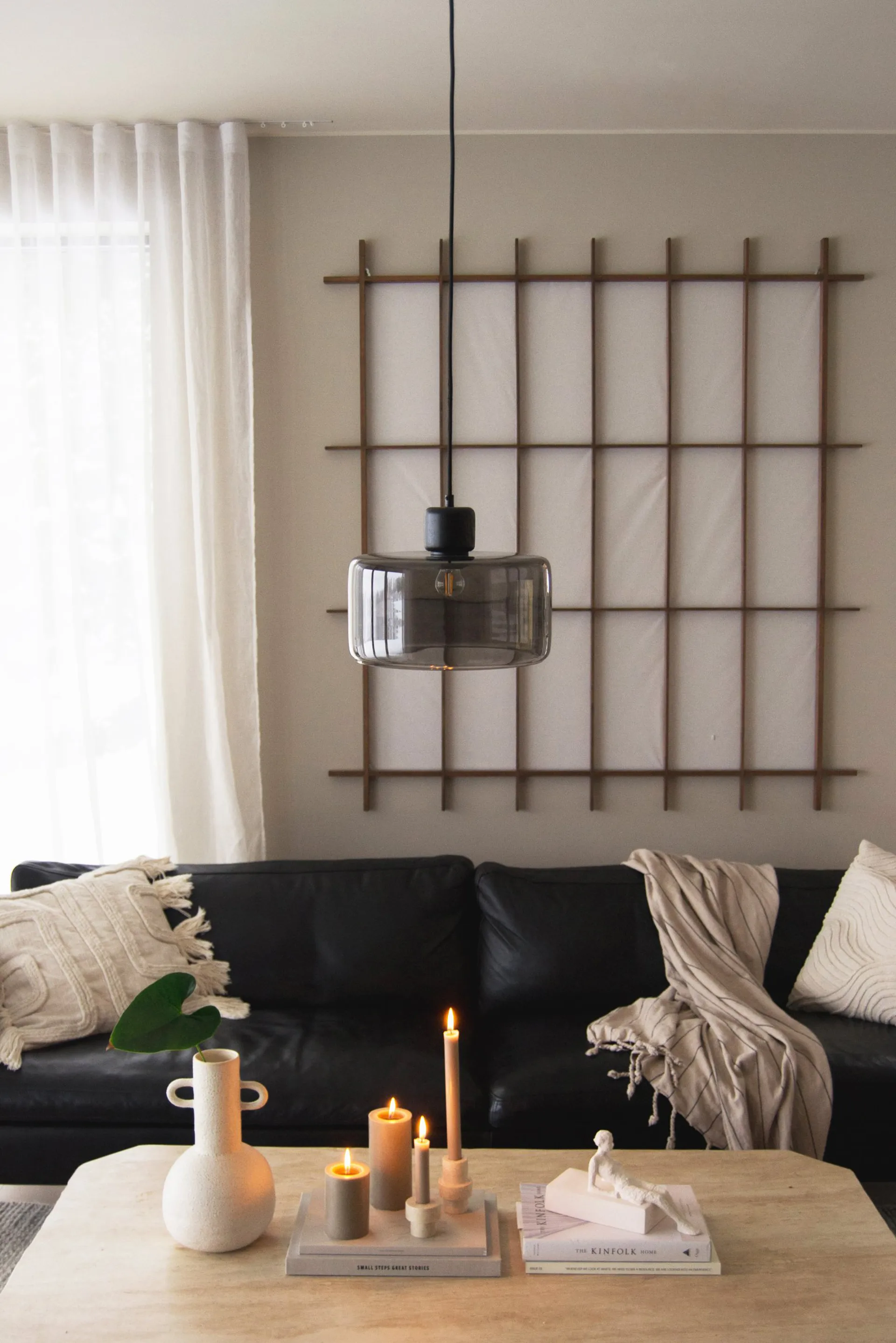 Lámpara colgante DOT 30, Humo Globen Lighting