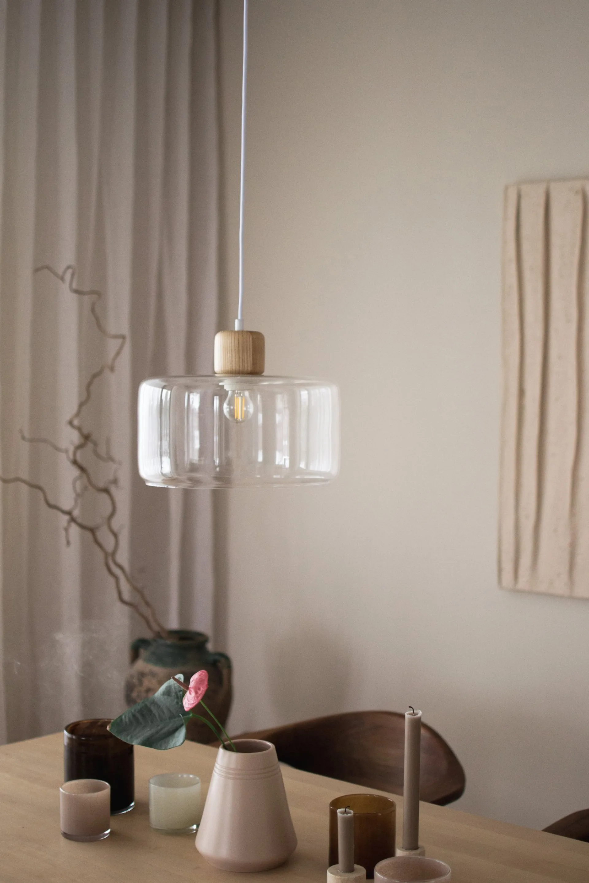 Lámpara colgante DOT 30, Transparente Globen Lighting