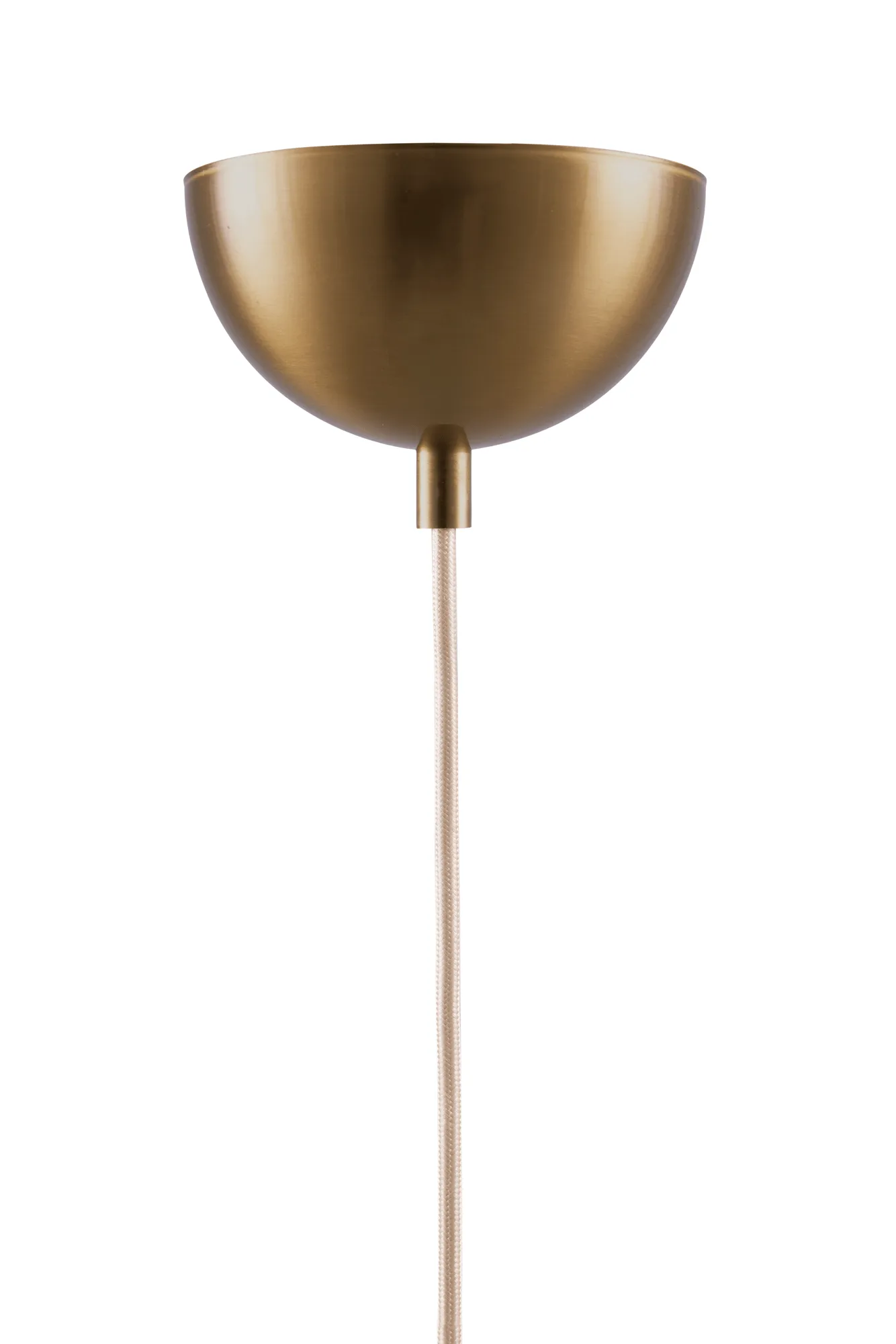 Lámpara colgante Iris 25, Crema-negro (blanco-dorado) Globen Lighting