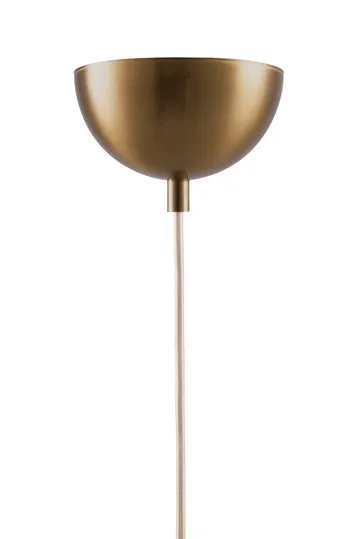 Lámpara colgante Iris 50 - Crema-negro (blanco-dorado) - Globen Lighting