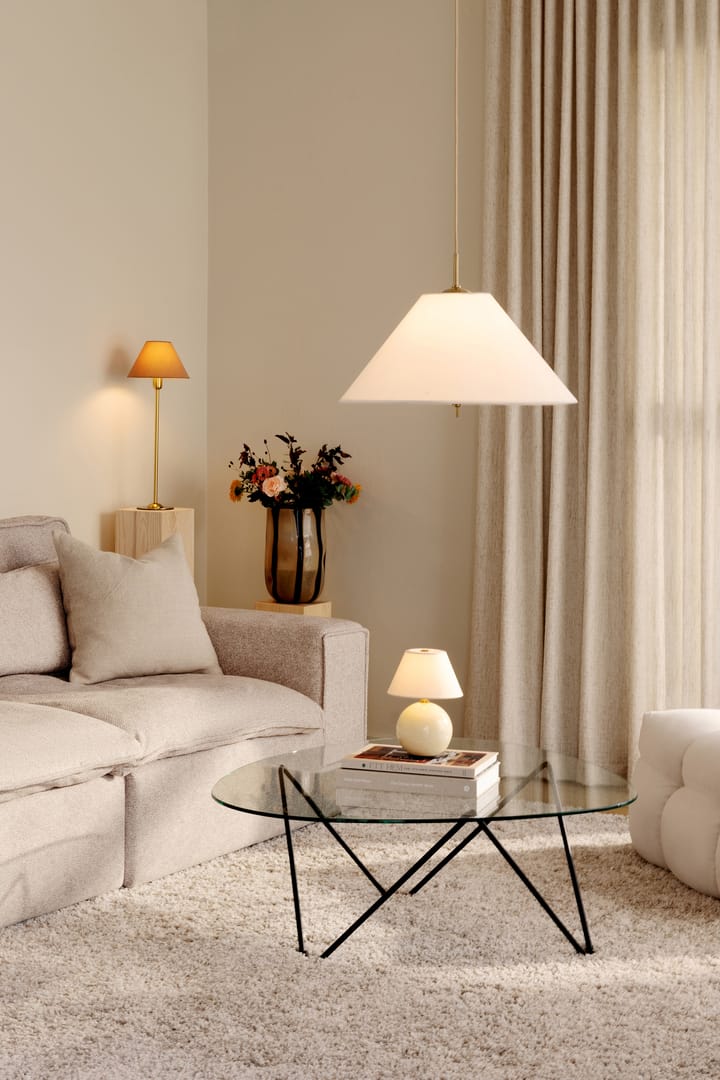 Lámpara colgante Iris 50, Crema Globen Lighting