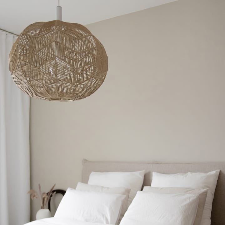 Lámpara colgante Missy Ø45 cm, Natural-blanco Globen Lighting