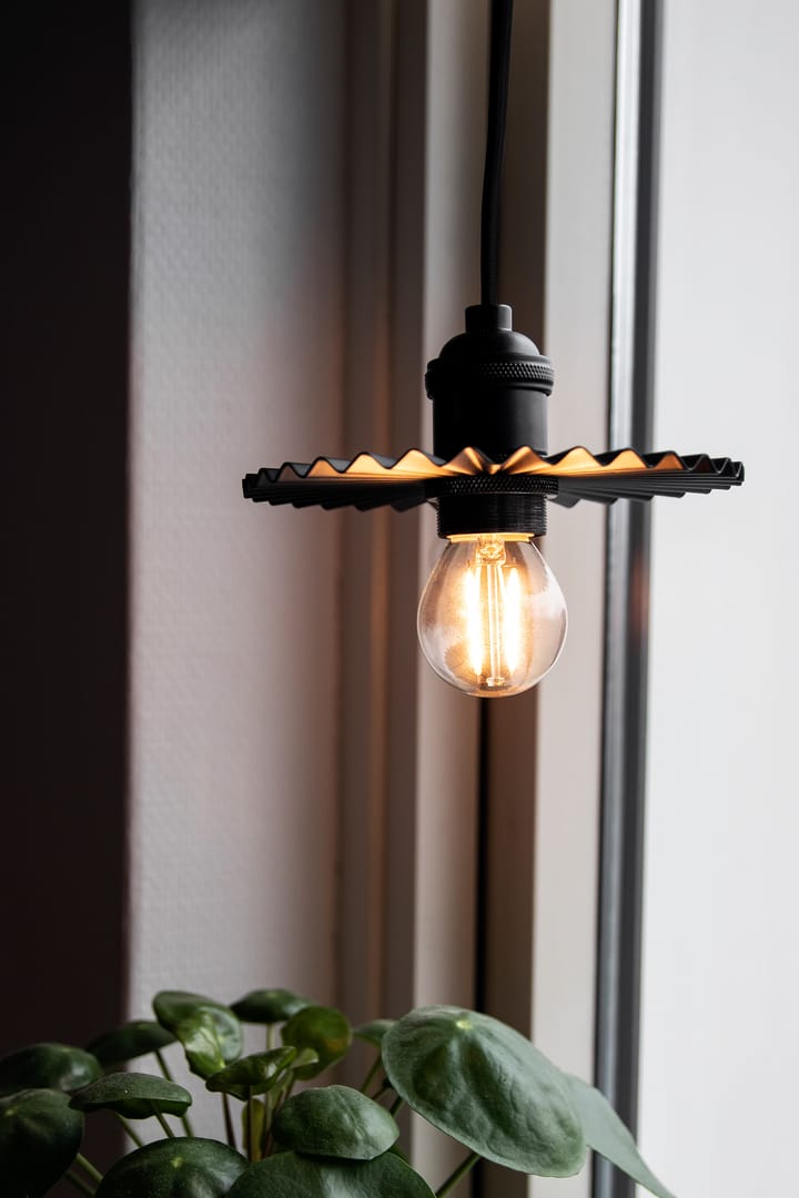 Lámpara colgante Omega Ø15 cm, negro Globen Lighting