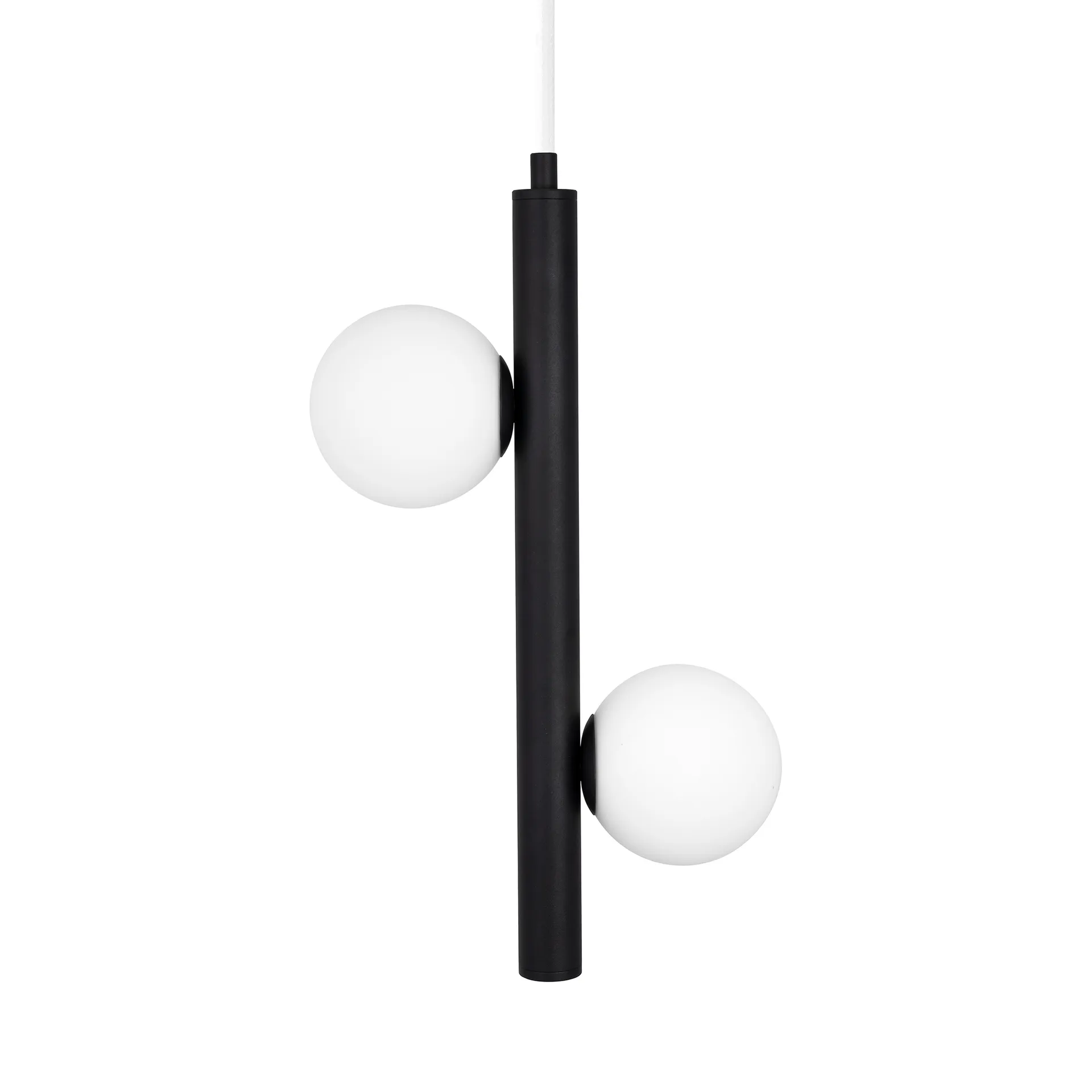 Lámpara colgante Pearl 1, negro Globen Lighting