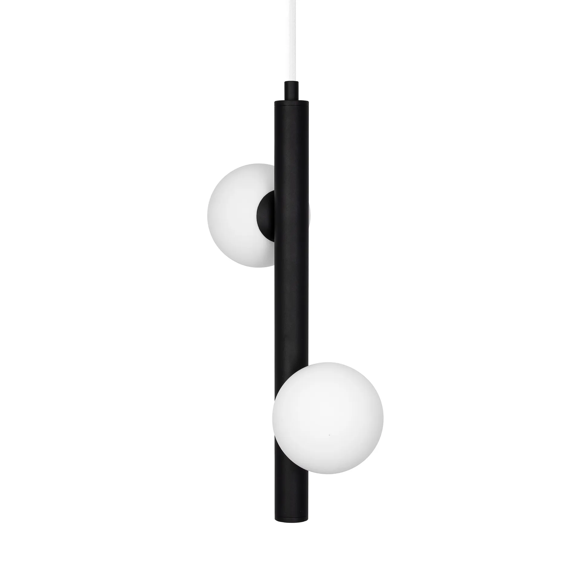 Lámpara colgante Pearl 1, negro Globen Lighting