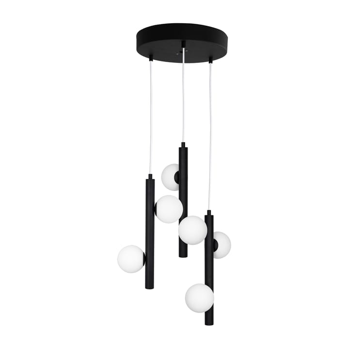 Lámpara colgante Pearl 3 - negro - Globen Lighting