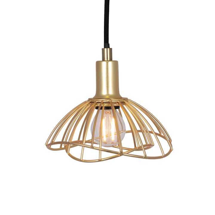 Lámpara colgante Ray mini Ø16 cm, Latón cepillado Globen Lighting
