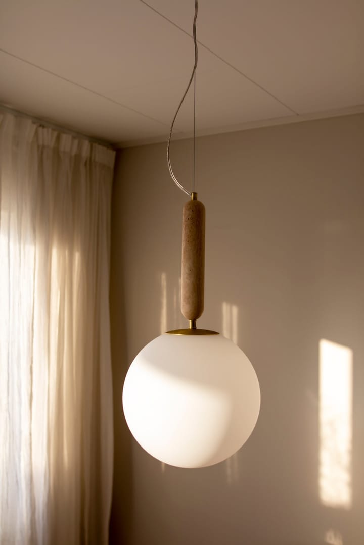 Lámpara colgante Torrano 30 cm - Travertin - Globen Lighting