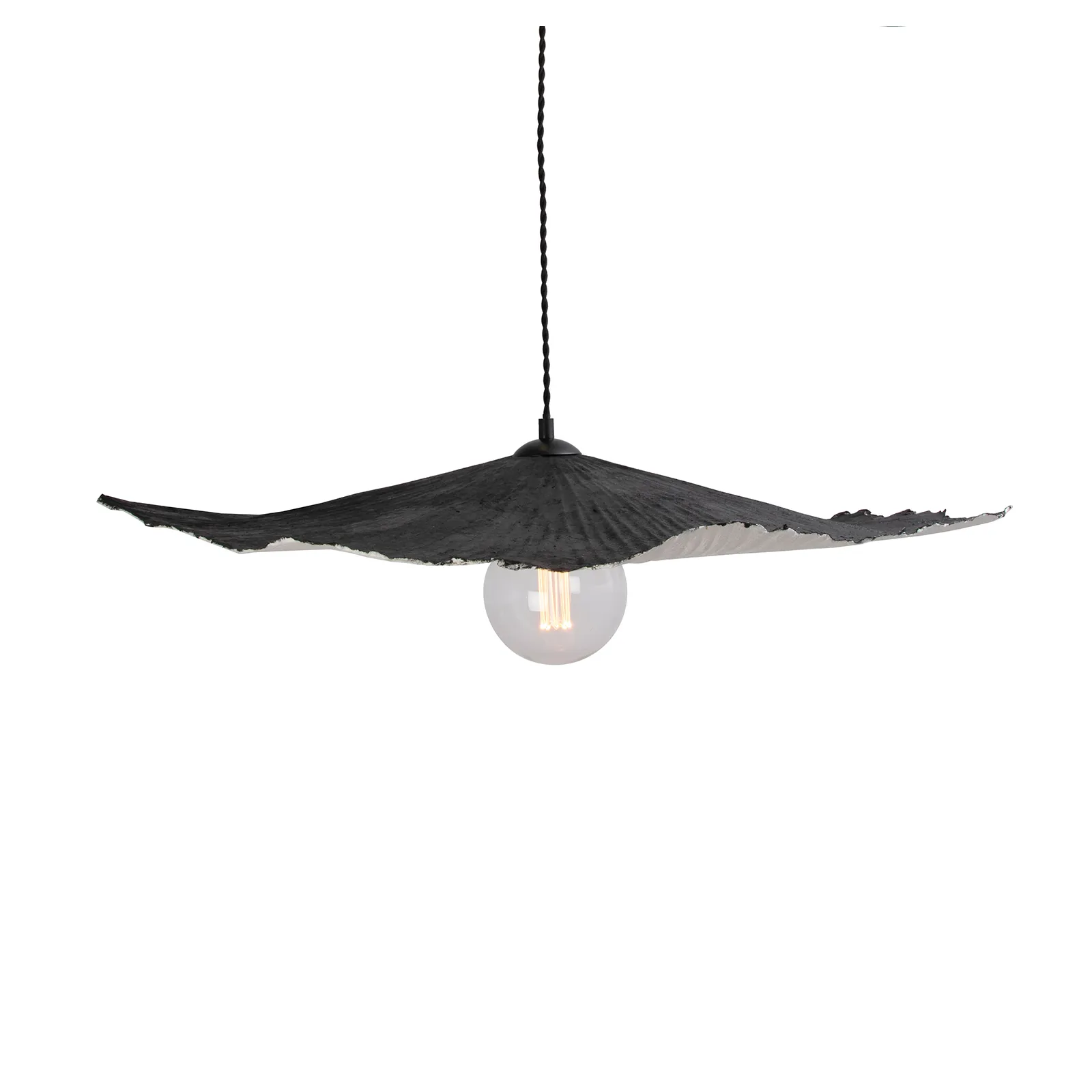 Lámpara colgante Tropez 82 cm, negro Globen Lighting