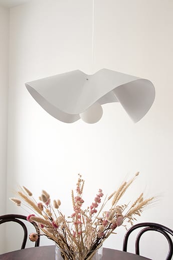 Lámpara colgante Volang Ø50 cm, blanco Globen Lighting