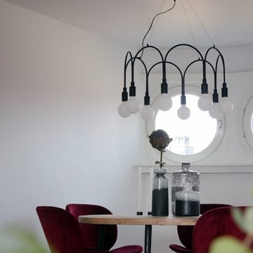 Lámpara de araña Arch - negro - Globen Lighting