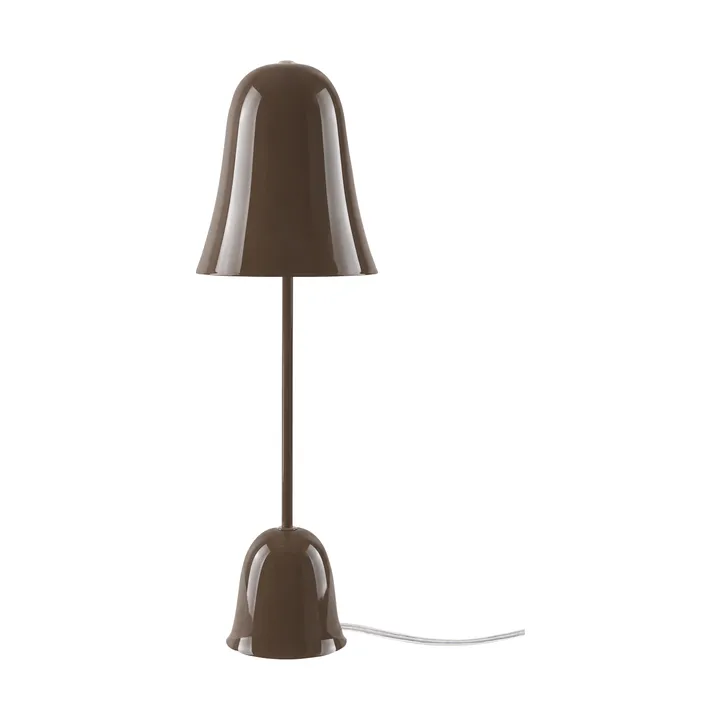 Lámpara de mesa Blåklockan - Moca (marrón), Ø16xAlt. 50 cm - Globen Lighting