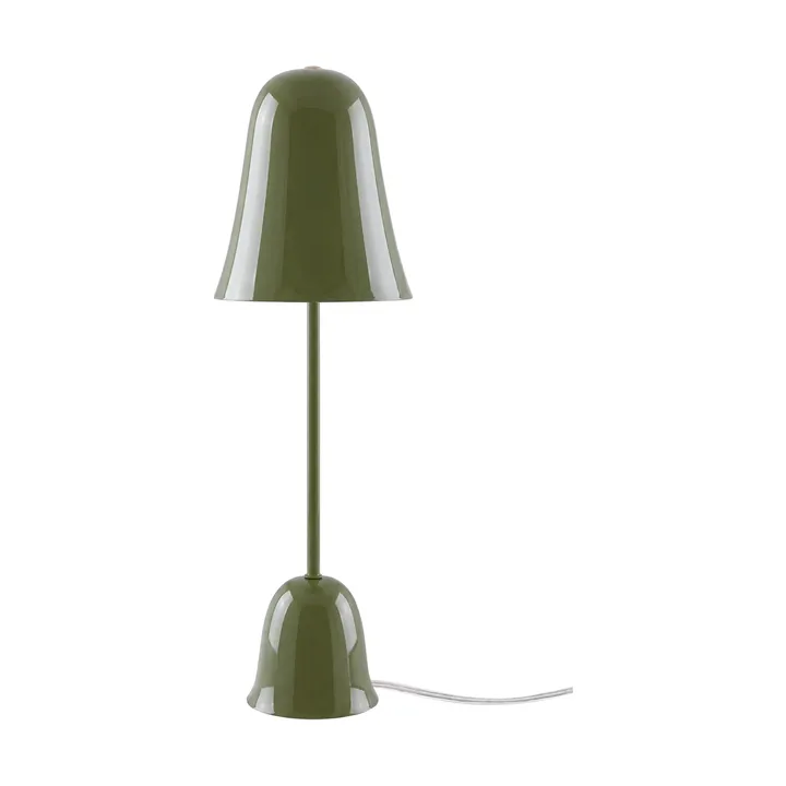 Lámpara de mesa Blåklockan - Verde oliva (verde), Ø16xAlt. 50 cm - Globen Lighting
